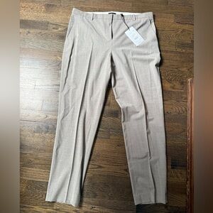 Theory Trousers in Cinder Melange